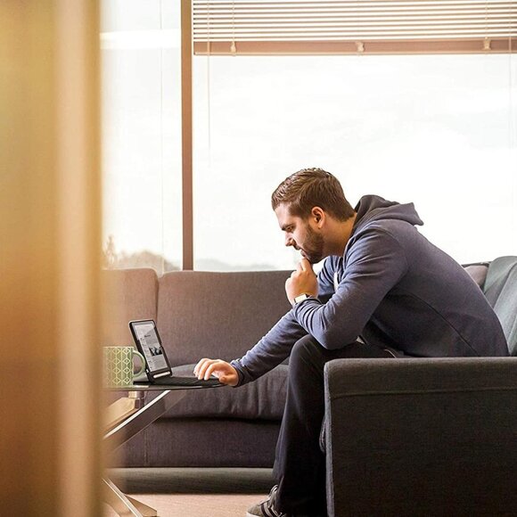 ZAGG SLIMBOOK ULTRATHIN KEYBOARD IPAD PRO 12.9 BLACK Apple 2 attachable pieces - Picture 5 of 12